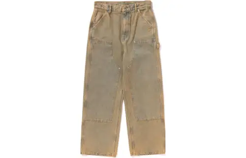 A BATHING APE Jeans Women's Moderate Wide Leg Pants