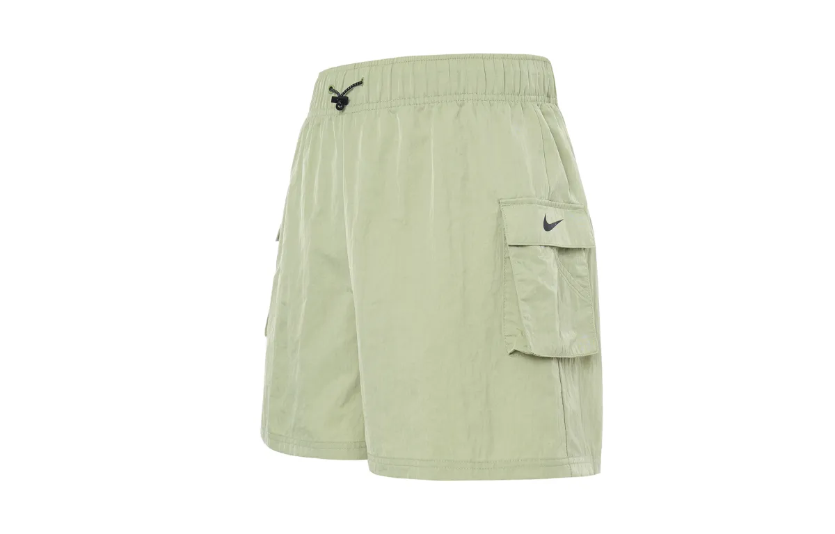 Nike Sportswear Essentials Casual Shorts Women's Oil Green Moderate