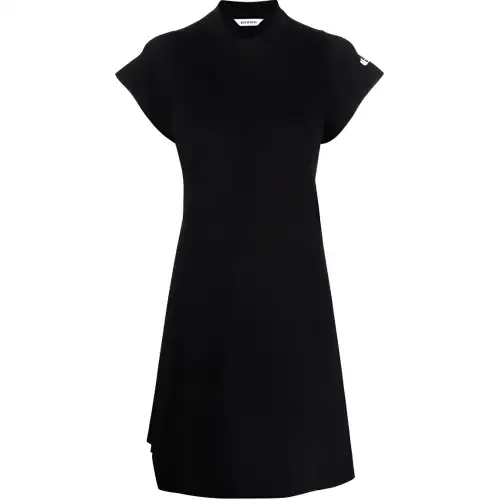 Balenciaga SS22 Short Sleeved Dress Women's Black