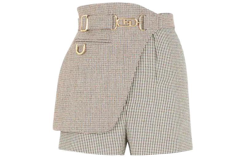 Женские шорты Fendi FW22 (каки)
