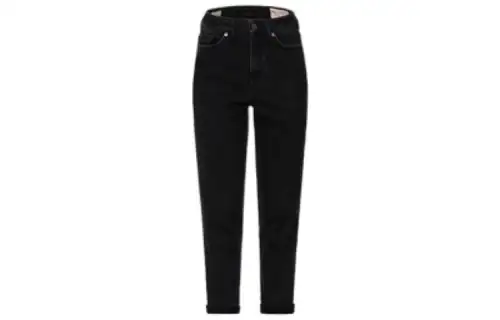 EVISU Jeans Women's Black Moderate Tapered Pants