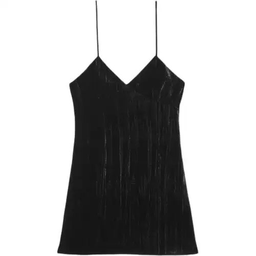 SAINT LAURENT Low Back Sleeveless Mini Dress