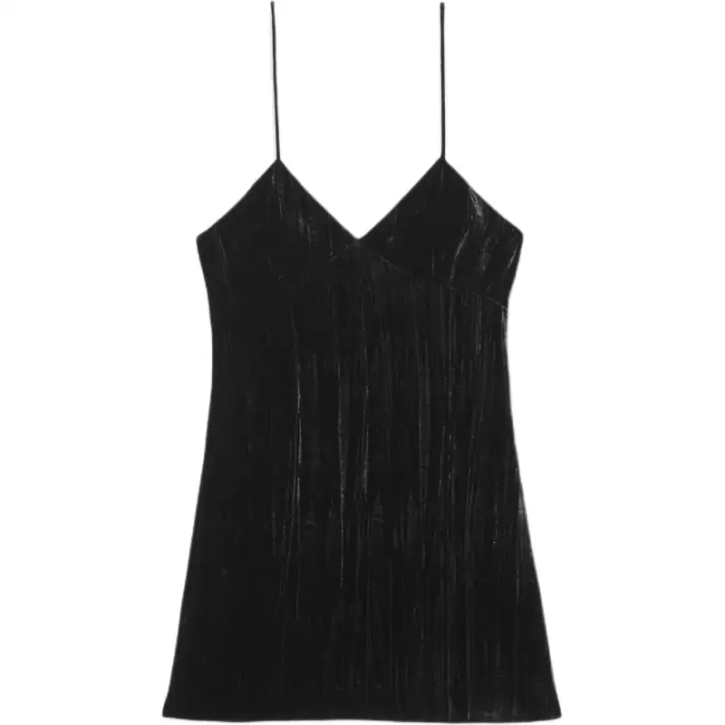 SAINT LAURENT Low Back Sleeveless Mini Dress