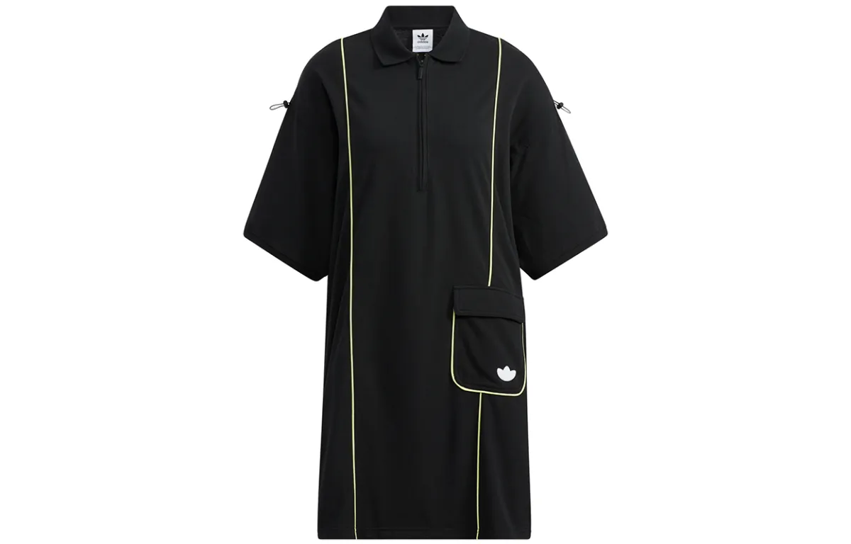 Adidas Originals Short Sleeved Dress Women's Black