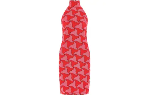 Bottega Veneta SS23 Sleeveless Dress Women's Red