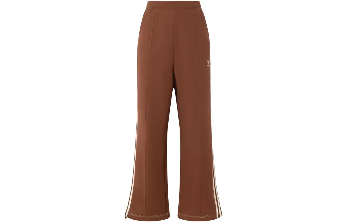Adidas Originals City Skate Pants Knitted Sweatpants Women's Brown