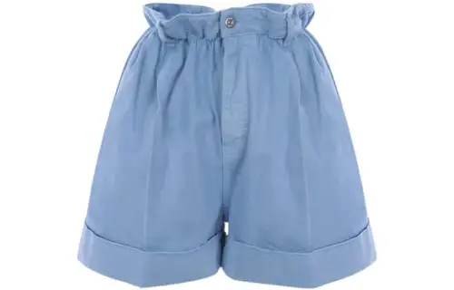 MIU MIU Casual Shorts Women's Light Blue Moderate