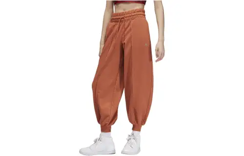 Jordan Knitted Sweatpants Women's Gray Peach