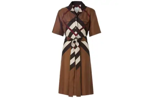 Burberry FW22 Dress Women's Brown