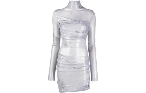 OFF WHITE Long Sleeved Dress Women's