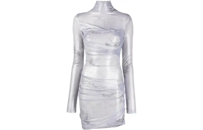 OFF WHITE Long Sleeved Dress Women's