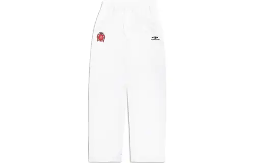 Balenciaga Knitted Sweatpants Regular Fit Women's White