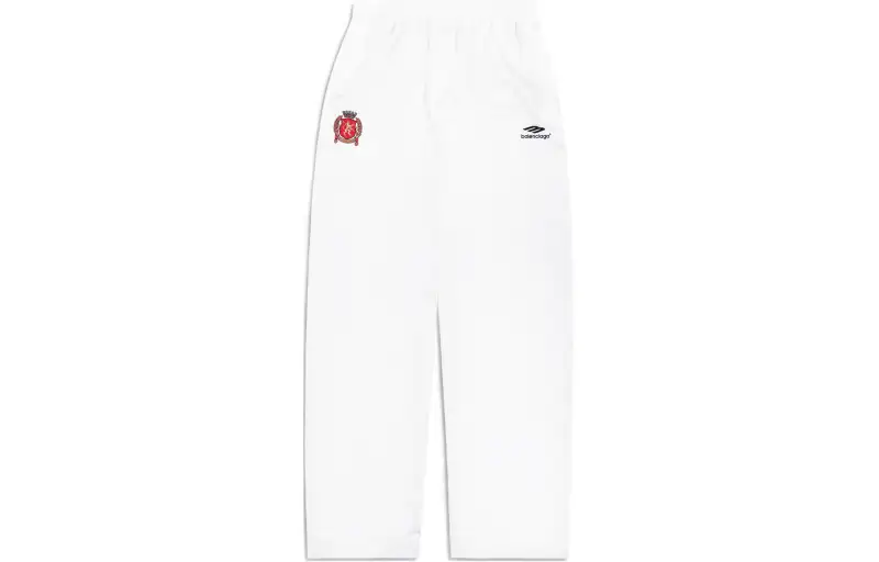 Balenciaga Knitted Sweatpants Regular Fit Women's White