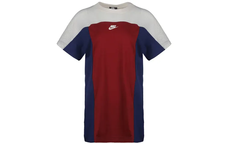 Nike Short Sleeved Dress Women's Burgundy