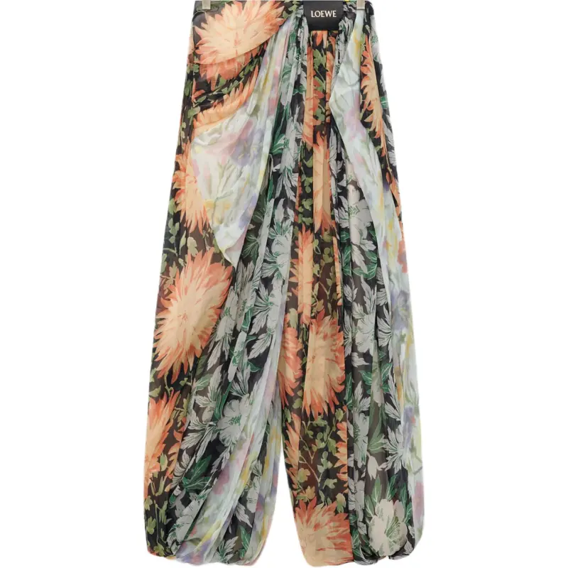 LOEWE SS25 Casual Pants Women's Multicolor