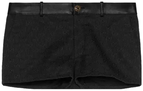 GUCCI SS23 Shorts Women's Black