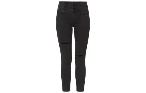 EVISU Slim Fit Pants Jeans Women's Black