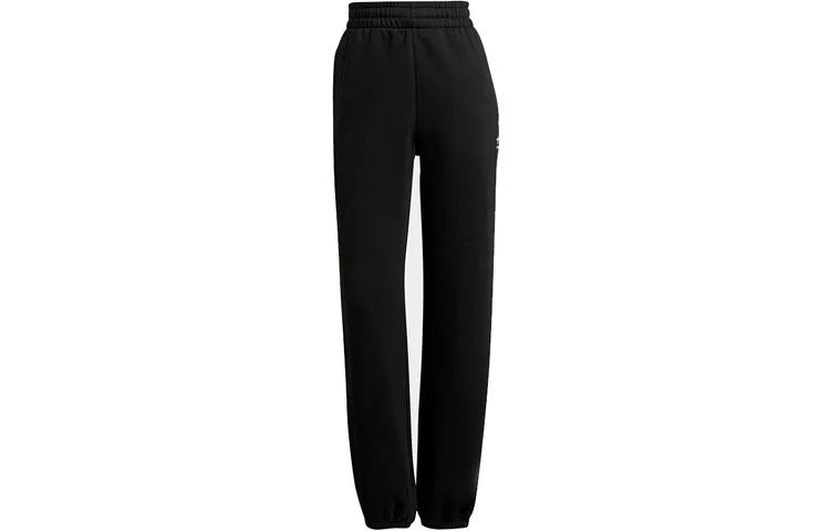 Adidas Originals Essential Adicolor Essentials Joggers Knitted Sweatpants Japan Version Women's Black