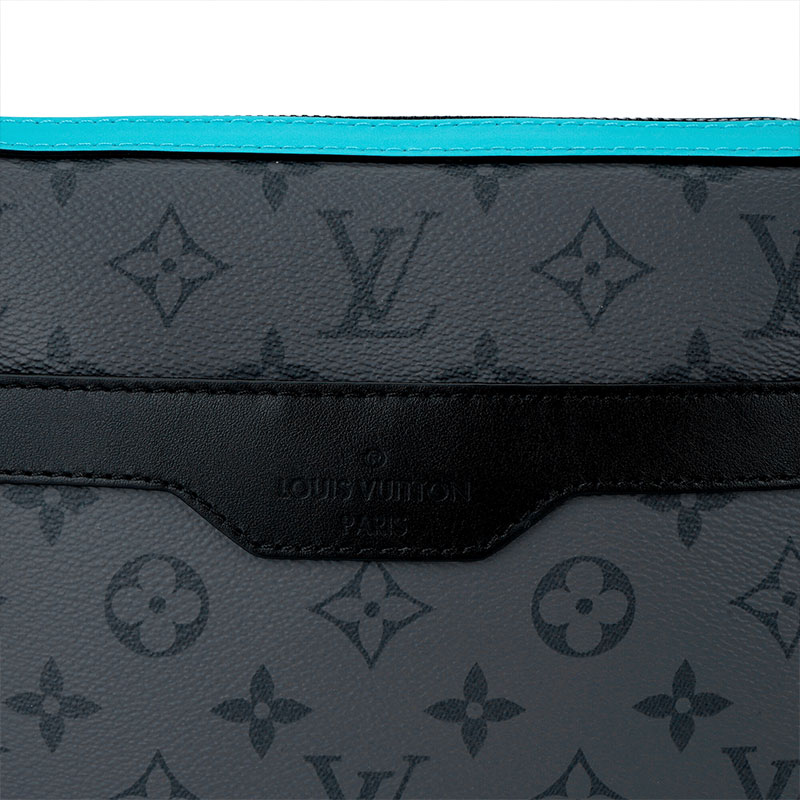 Мужская сумка Louis Vuitton LOUIS VUITTON Trio (бирюзовый) — фото 5