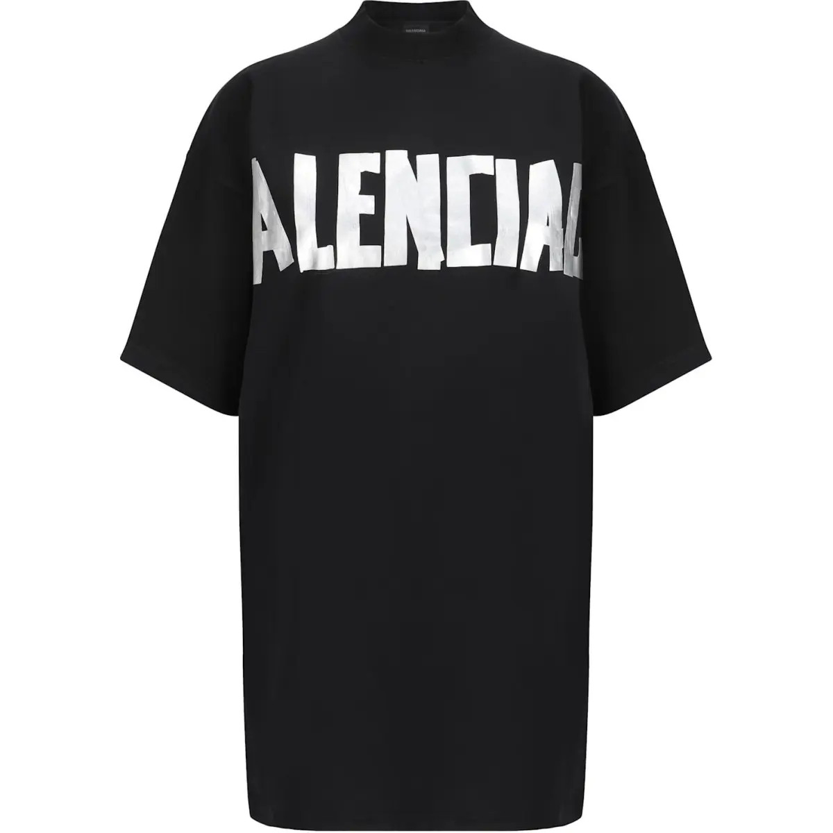 Balenciaga FW23 Short Sleeved Dress Women's Black