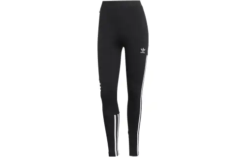Adidas Originals Knitted Sweatpants Women's Black Moderate Slim Fit Pants
