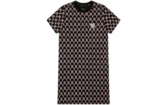 MLB New York Yankees Short Sleeved Dress Women's Black