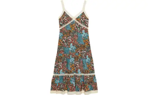 GUCCI SS23 Sleeveless Dress Women's Multicolor