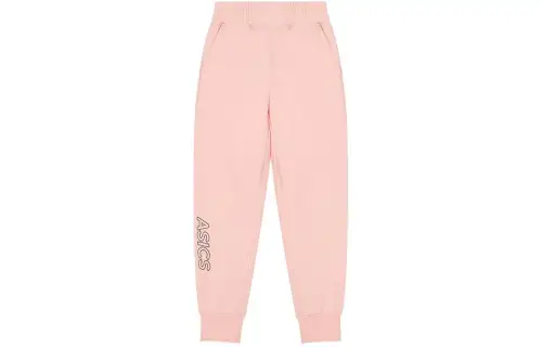 Asics Knitted Sweatpants Women's Pink