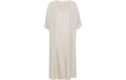 THE ROW SS24 Short Sleeved Dress Women's Sandy Beige