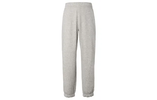 UNIQLO Solid Color Thermal Fleece Lined Straight Fit Knitted Sweatpants Unisex Gray