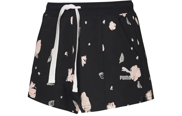 PUMA Casual Shorts Women's Black Moderate