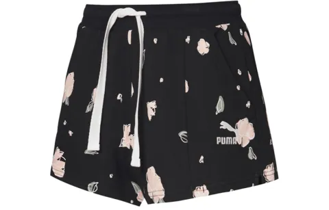PUMA Casual Shorts Women's Black Moderate