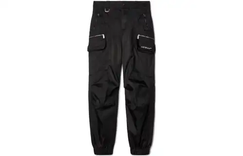 OFF WHITE Book Cargo Trousers