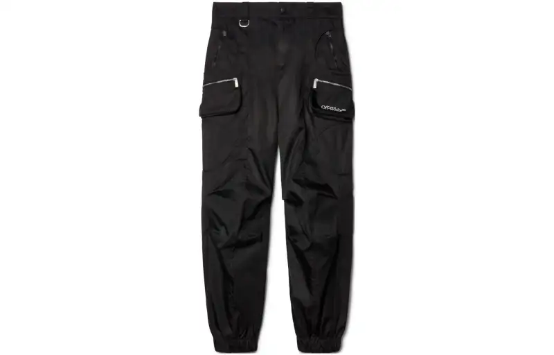 OFF WHITE Book Cargo Trousers
