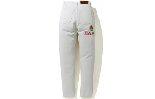 A BATHING APE Bape Jeans Women's Moderate Lantern Pants