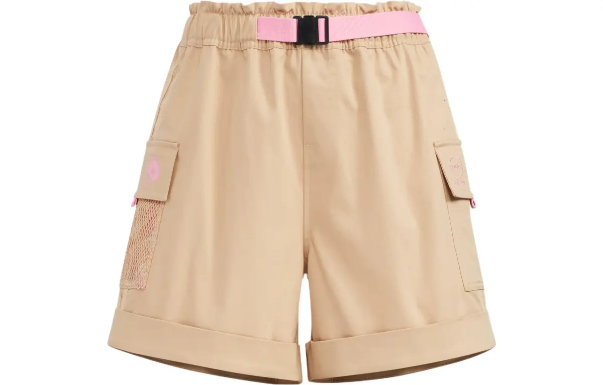 Adidas Casual Shorts Women's Khaki Moderate
