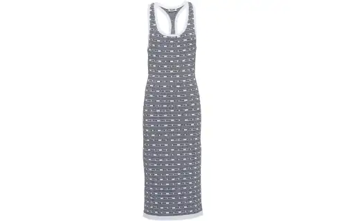 MIU MIU SS23 Sleeveless Dress Women's Black