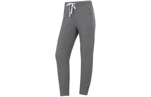 Under Armour Solid Color Lace Up Running Fitness Training Thickened And Fleece Lined Knitted Sweatpants Women's Gray