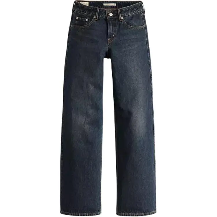 Levi's Jeans Women's Dark Blue Moderate Straight Fit Pants