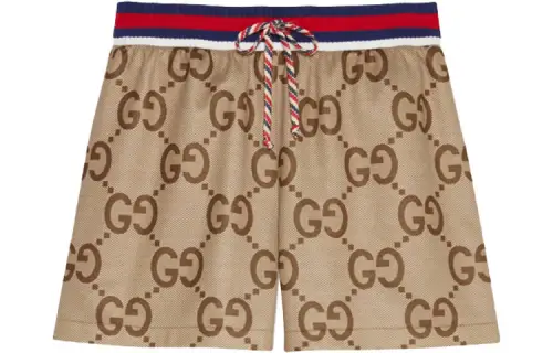 GUCCI Casual Shorts Women's Camel Moderate