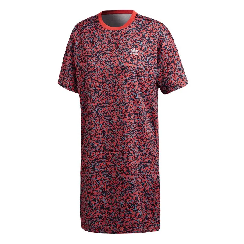 Adidas Originals Short Sleeved Dress Women's Multicolor