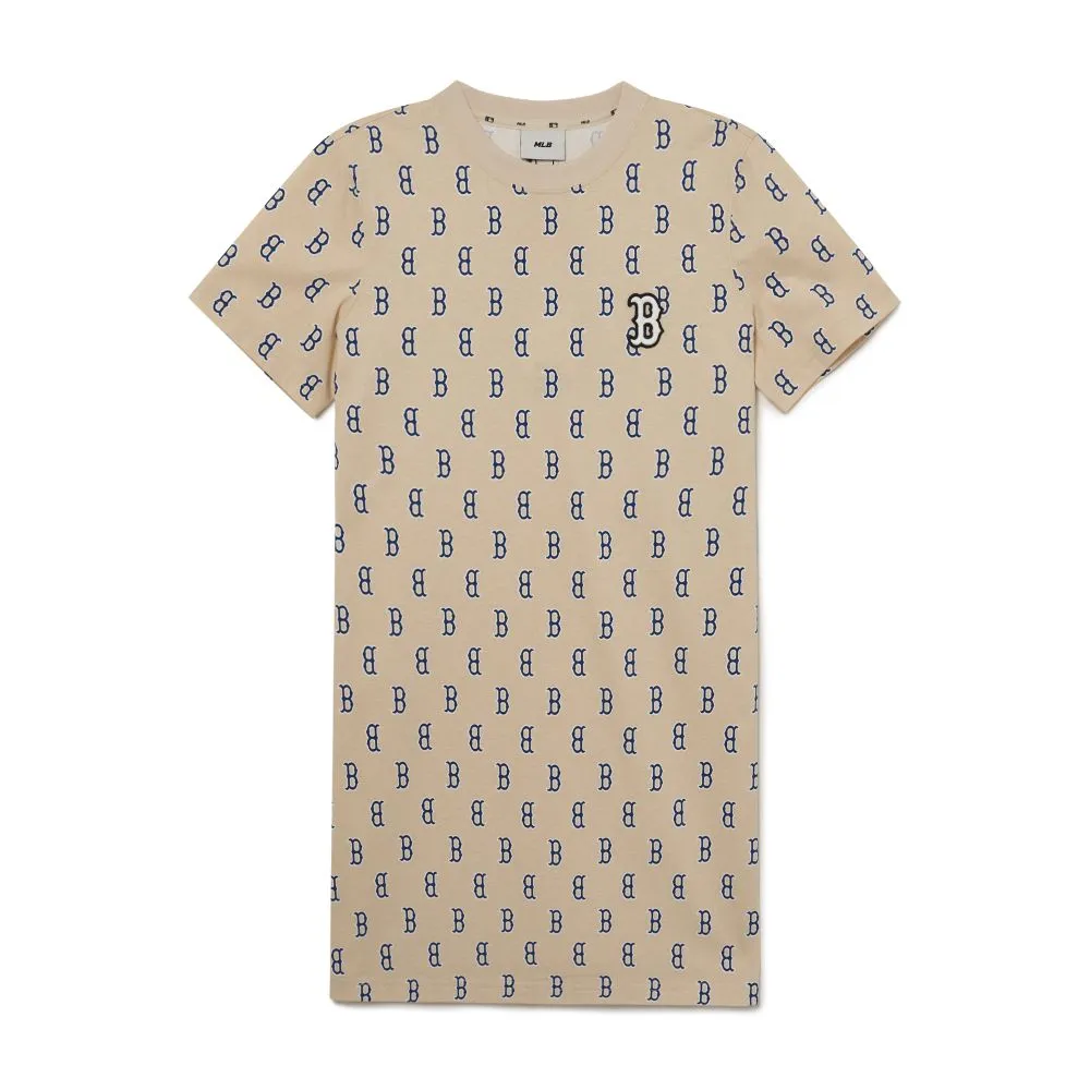 MLB Short Sleeved Dress Women's Khaki