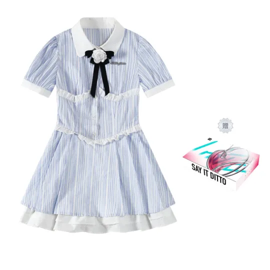 Umoumo Short Sleeved Dress Women's