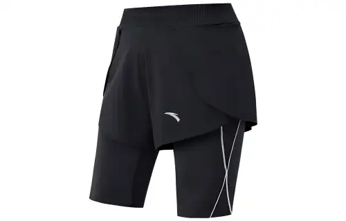 ANTA Casual Shorts Women's Black Moderate