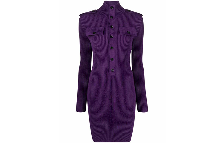 Bottega Veneta FW21 Long Sleeved Dress Women's