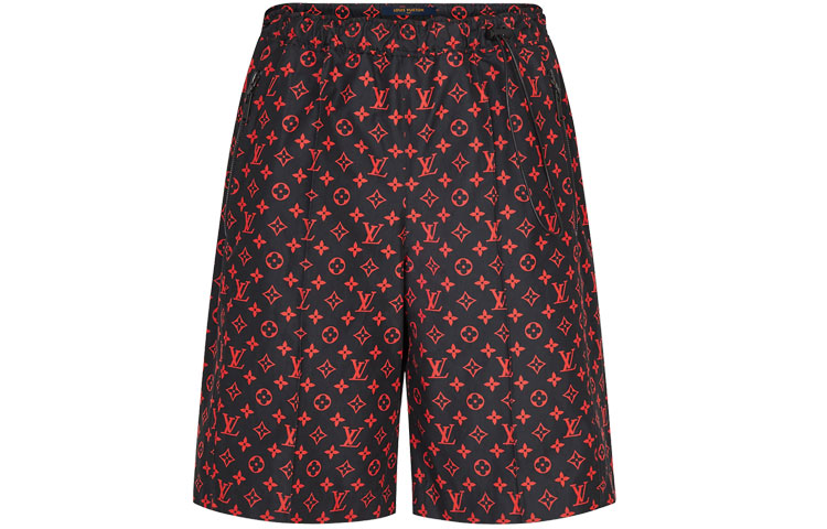 Женские шорты Louis Vuitton (красные)
