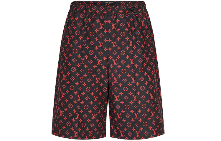 LOUIS VUITTON Casual Shorts Women's Red