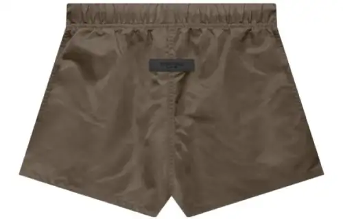 Fear Of God Essentials Women's Nylon Running Shorts Wood