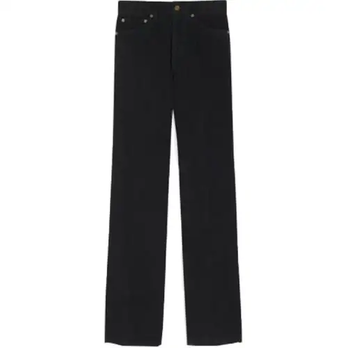 SAINT LAURENT FW22 Jeans Women's Black