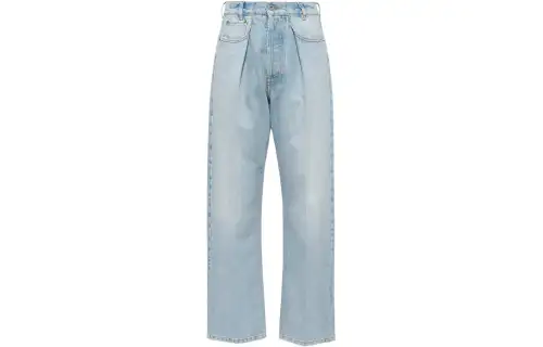 MIU MIU FW22 Jeans Women's Sky Blue